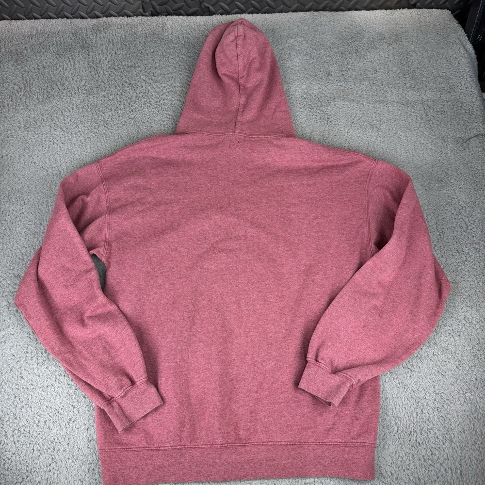 BDG Hoodie Men's Small Coral Red Pullover Long Sleeve Urban Outfitters Casual - Picture 10 of 11